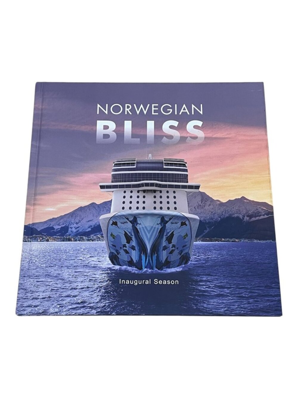 Norwegian Cruise Bliss 2018 Inaugural Season Commemorative Book Hardcover